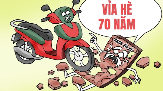 Cụ vỉa hè 70 năm tuổi 'ra đi' sớm vì xe máy, ô tô