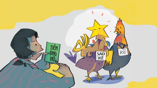 Sao kê làm việc tích cực trong 'mùa' từ thiện