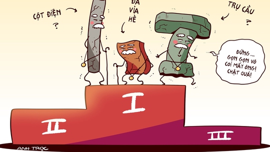 Những thứ yếu nhất Trái đất: Trụ cầu cạnh tranh với cột điện