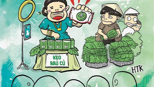 Giá rau củ tăng 50%, làm viên kẹo rau tăng chất... xanh cũng được