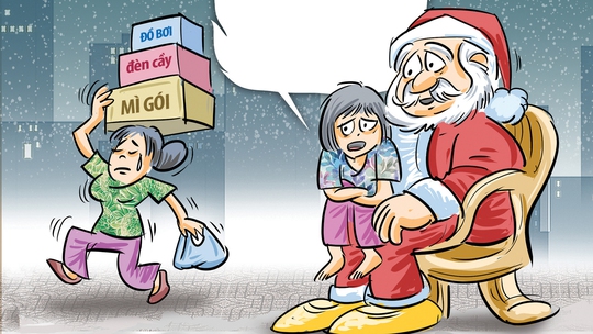 Ông già Noel hãy giúp con một việc quan trọng