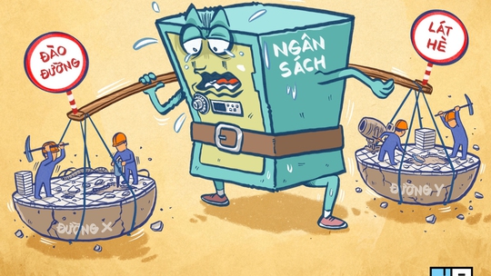 Vỉa hè độ bền 70 năm nhưng năm nào cũng cạy lên lát lại