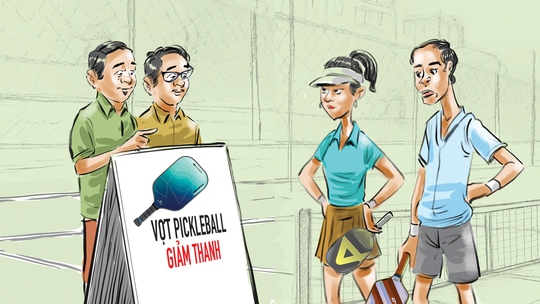 Khu phố này quá ngán ngẩm pickleball rồi