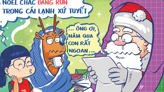 Cô con gái không biết bố và ông già Noel chỉ là một mà thôi