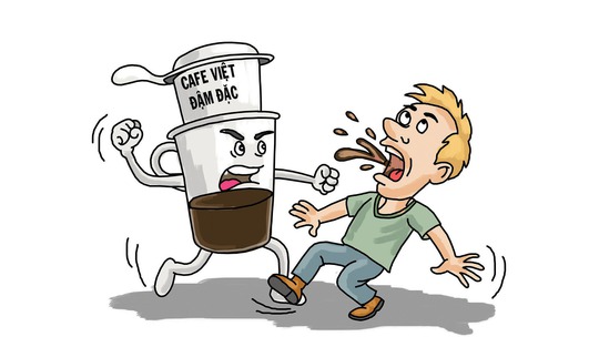 Cà phê Việt đậm đặc hạ knock-out khách Tây