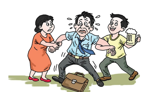 Bản lĩnh đàn ông: Nghe lời vợ hay nghe lời bạn?