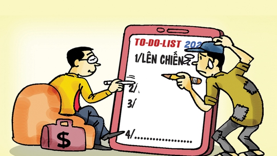 'To do list' 2026 của người giàu và người nghèo