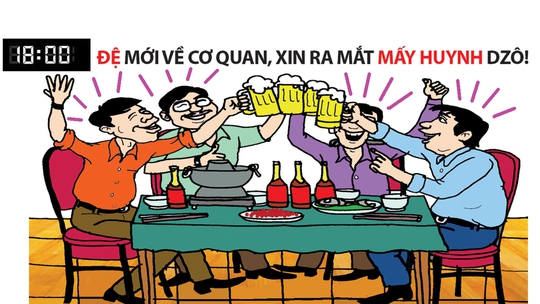 Văn hóa nhậu: Màn ra mắt 'không say không về'