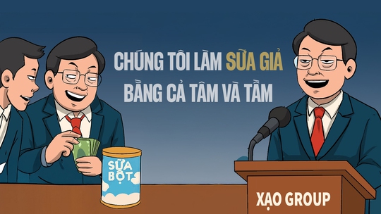 Chúng tôi làm... sữa giả bằng cả tâm và tầm