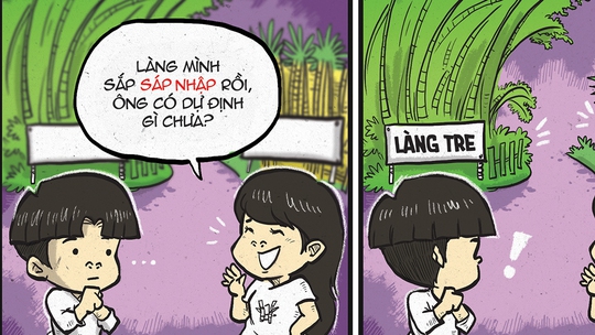 Câu chuyện sáp nhập Làng Tre - Làng Mía