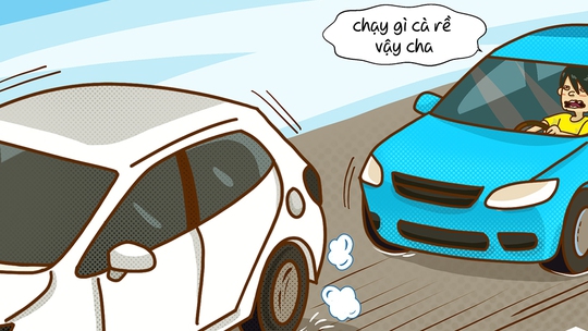 Ô tô đi đường kiểu ú òa