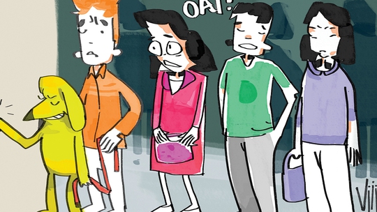 Chuyện về con 'cờ hó' trong chung cư