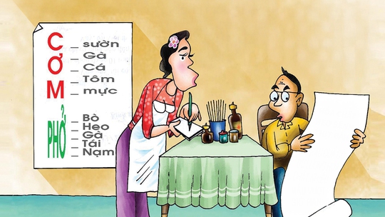 Ăn cơm với muối cho lành