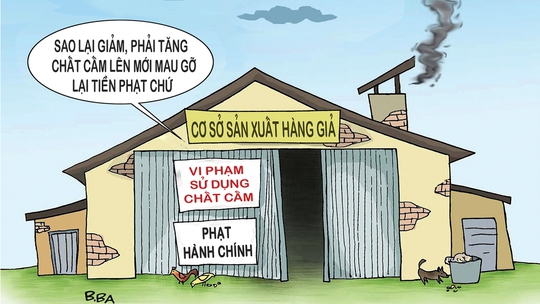 Loại thực phẩm càng phạt càng dùng chất cấm