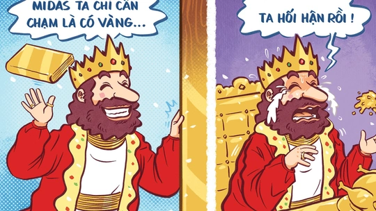 Sự hối hận của người có 'bàn tay vàng' giống vua Midas