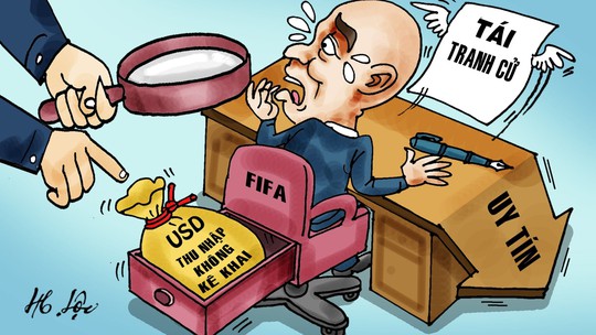 Ghế Chủ tịch FIFA bỗng nóng vì… túi tiền dưới ghế