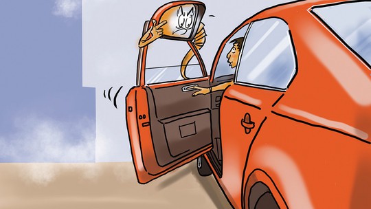 Mở cửa ô tô kiểu 'tự hại mình, hại luôn người khác'