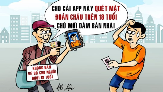 Bán vé số dạo: Nhìn mặt đoán tuổi khách đâu có dễ!