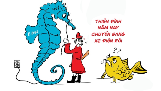 Ông Táo... điện chầu Trời