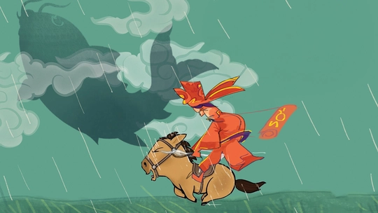 Táo quân cưỡi mã tiểu dã vừa chạy vừa khóc