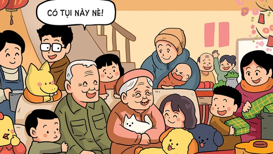 Mùng 1 Tết nghe ông bà kể chuyện tình yêu