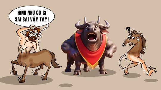 Nhân mã tá hỏa với động vật 6 chi đầu năm Bính Ngọ