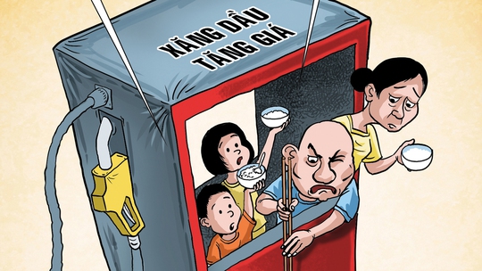 Xăng dầu tăng giá, gắp miếng cá cũng gian nan