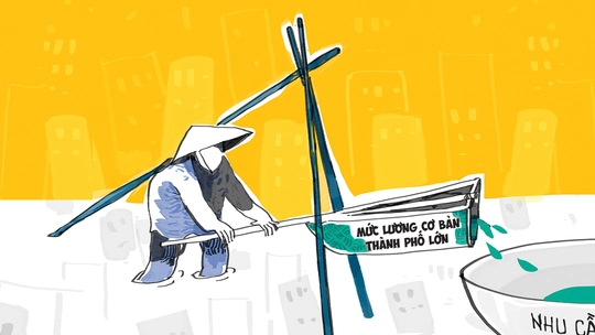 Lương cơ bản gần đủ... nhu cầu cơ bản