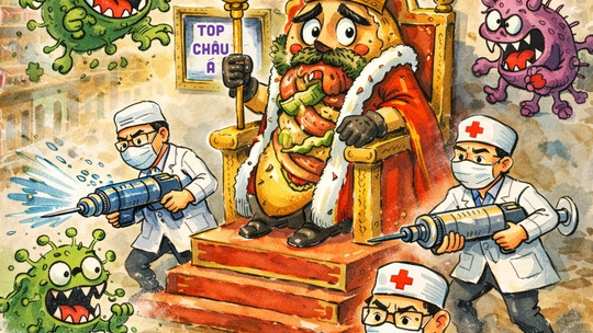 Lung lay ngai vàng vì những thứ không thể nhìn thấy bằng mắt thường