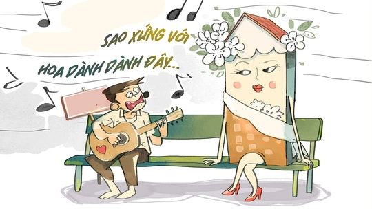 Thu nhập thấp sao xứng với hoa dành dành