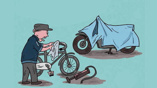 Chiếc 'xế điếc' cứu nguy cho bác bảo vệ