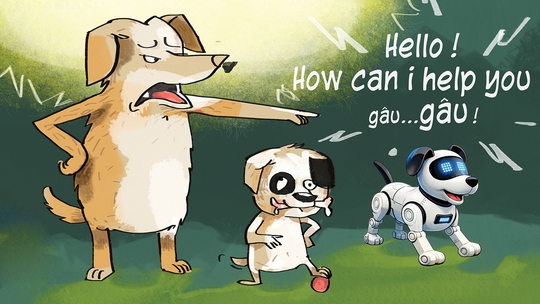 Hết 'con nhà người ta' lại đến... chó nhà người ta