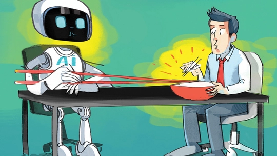 'Đôi đũa' của AI ngày càng dài