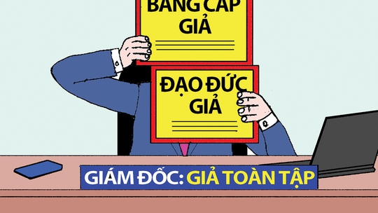 Giao diện của một giám đốc 'giả toàn tập'