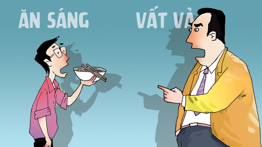 Ăn một bữa sáng chạy ba quãng đồng
