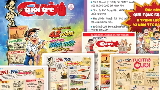 Mời bạn đón đọc Tuổi Trẻ Cười số báo in cuối cùng