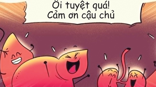 Lục phủ ngũ tạng cảm ơn cậu chủ đã cung cấp 'thần dược'