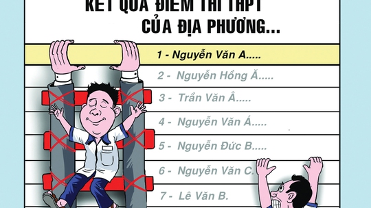 Thi tốt nghiệp THPT tỉnh X: Đường lên đỉnh 'Ô lem nhem'