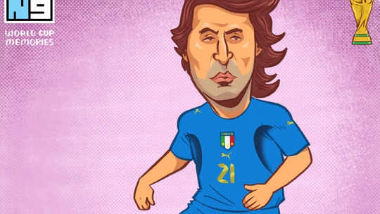 Tượng đài World Cup P.18: Andrea Pirlo, bộ não của tuyển Ý