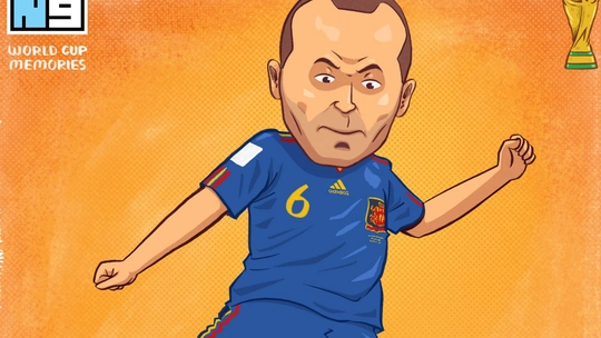 Tượng đài World Cup P.19: Iniesta và cú sút lịch sử ở phút 116