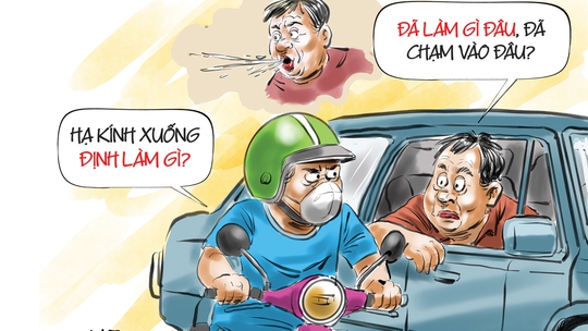 Ra đường gặp 'hổ báo', nhớ... hiền trước