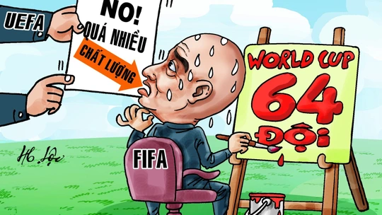 Infantino mất ghế, World Cup 64 đội cũng... mất?