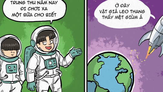 Trung thu đi chơi xa, vật giá cũng đi theo