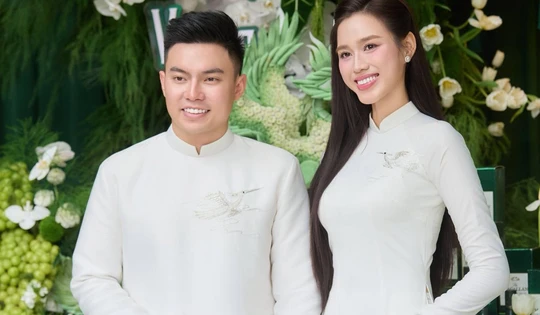 Tổng giám đốc Tập đoàn Sơn Hải được khen nam tính, xứng đôi với Hoa hậu Đỗ Thị Hà