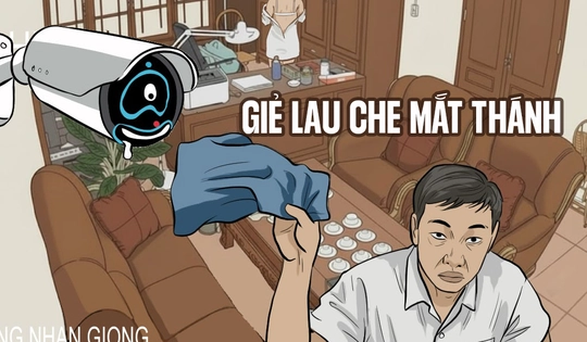 Giẻ lau che mắt công nghệ cao