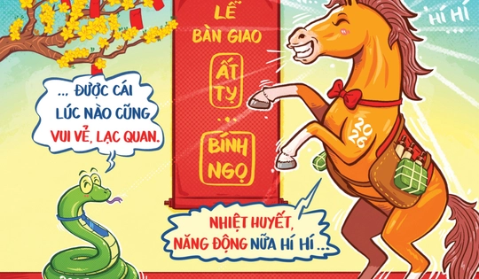 Chào Bính Ngọ vui vẻ, lạc quan, đầy nhiệt huyết