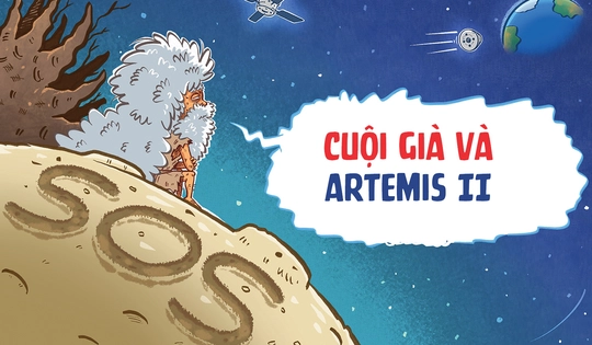 Chú Cuội thành cụ Cuội ngồi chờ Artemis II