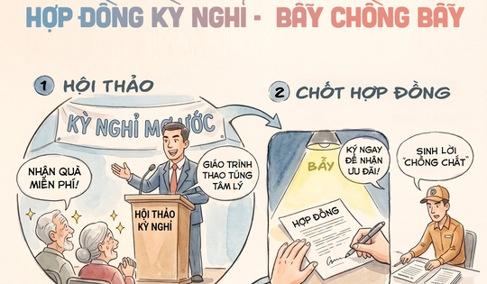 Bẫy chồng bẫy vụ 'hợp đồng kỳ nghỉ' là như thế nào?