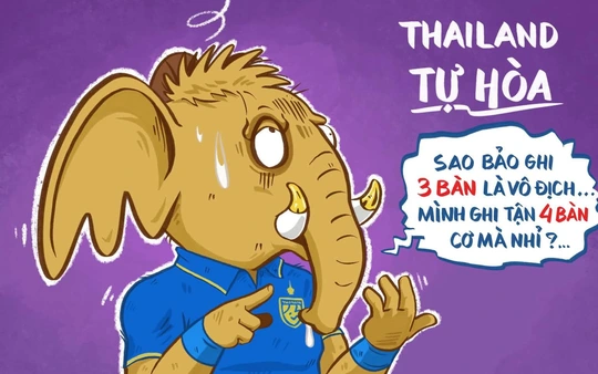 Tuyển Thái Lan: Sao bảo ghi 3 bàn là vô địch?