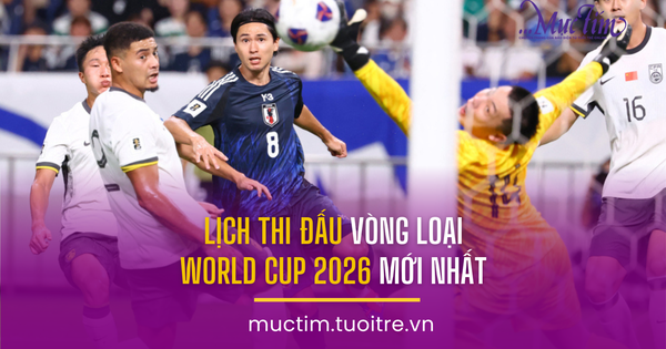 Lịch thi đấu vòng loại World Cup 2026 mới nhất